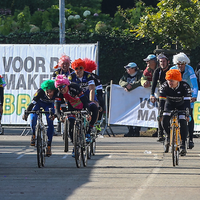 Historische sprint bij de BV's in Polderscross Kruibeke