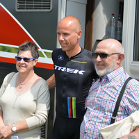 Ook Sven Nys was op Camping Vanomobil