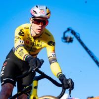 Wout van Aert debuteert op het BK gravel 