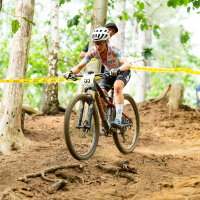 Alicia Franck pakt twee zilveren medailles op BK MTB