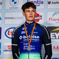 Mats Vanden Eynde is ook in de Metec Olympia’s Tour sterk op dreef