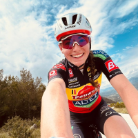 Shanyl De Schoesitter bereidt zich dit weekend voor op BK Mountainbike