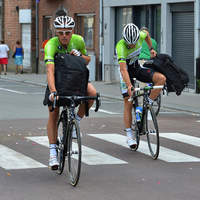 Sven Nys en Sven Vanthourenhout in Lede