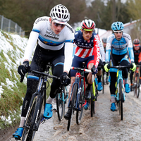 Elite dames en heren in Druivencross Overijse