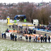 Elite dames en heren in Druivencross Overijse