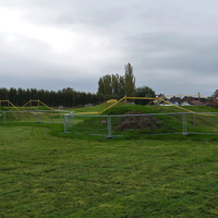 Verkenning parcours Ruddervoorde - lokale school op bezoek