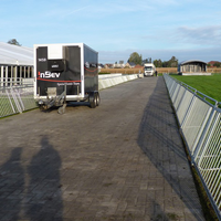 Verkenning parcours Ruddervoorde - lokale school op bezoek