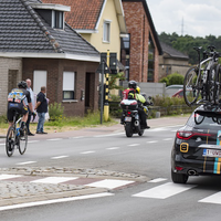 Veldrijders in rit Tongeren-Beringen / Baloise Belgium Tour