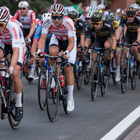 Veldrijders in rit Tongeren-Beringen / Baloise Belgium Tour