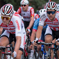 Veldrijders in rit Tongeren-Beringen / Baloise Belgium Tour