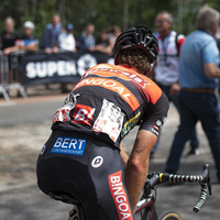 Veldrijders in rit Tongeren-Beringen / Baloise Belgium Tour