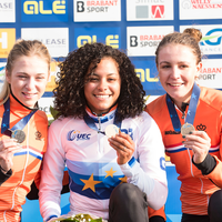 Beloften en elite dames op EK veldrijden in Rosmalen