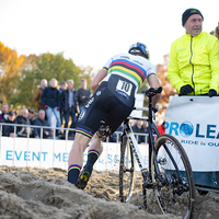 Elite heren op het EK veldrijden in Rosmalen