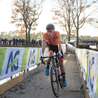 Elite heren op het EK veldrijden in Rosmalen