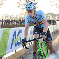 Elite heren op het EK veldrijden in Rosmalen