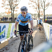 Elite heren op het EK veldrijden in Rosmalen