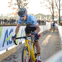 Elite heren op het EK veldrijden in Rosmalen