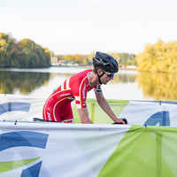 Elite heren op het EK veldrijden in Rosmalen