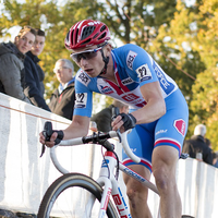 Elite heren op het EK veldrijden in Rosmalen