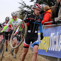 Foto's nieuwelingen en juniores Scheldecross