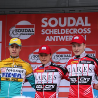 Foto's nieuwelingen en juniores Scheldecross