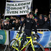 Ereronde, winst en afscheid voor Sven Nys in Waregem