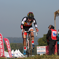 Dames in actie tijdens de 1ste manche van bpost banktrofee