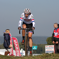 Dames in actie tijdens de 1ste manche van bpost banktrofee