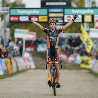 Elite heren: spannende strijd voor de 2de plaats in Zonhoven