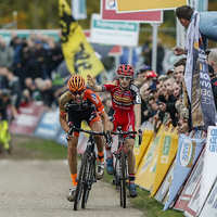 Elite heren: spannende strijd voor de 2de plaats in Zonhoven