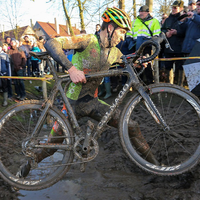 Mooie moddercross in Zonnebeke