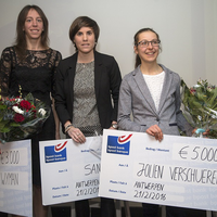 Prijzen overhandigd op slotgala bpost bank trofee