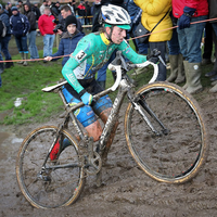 Foto's top drie bij de dames in Kasteelcross Zonnebeke