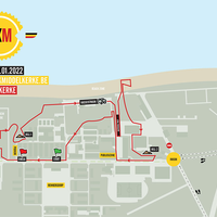 BK veldrijden 2022 in Lombardsijde - het parcours