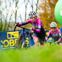 Jinse Peeters en Laura Verdonschot blikken vooruit naar de EK zandcross