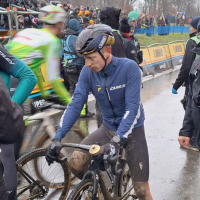 Quinten Hermans genoot ervan weer eens te crossen 'Ik zag serieus af'