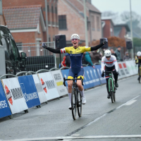 Nederlandse Isis Versluis is de beste juniore in Loenhout