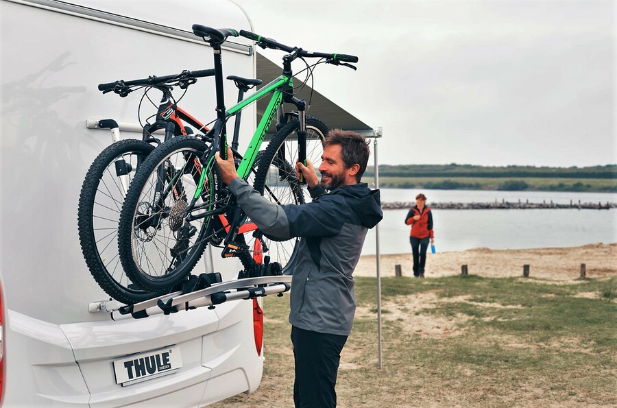 Hoe fietsen meenemen met de motorhome