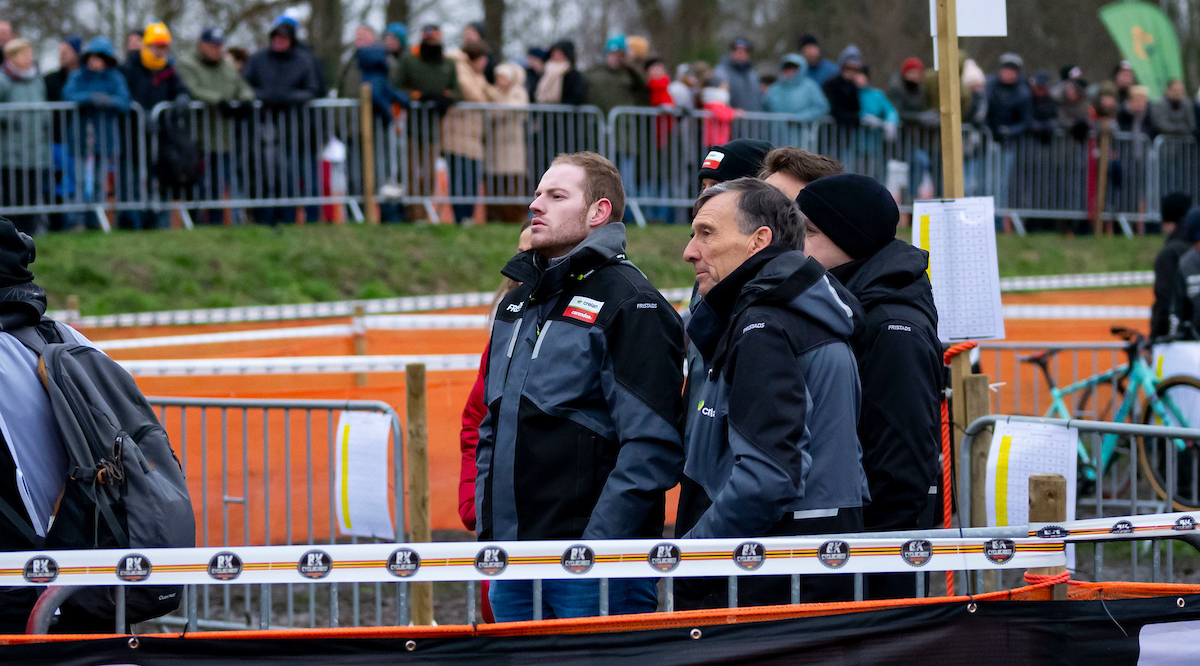 Thomas Sneyers ziet dat het de goede weg op gaat met zijn Crelan-Corendon Cyclocross Team