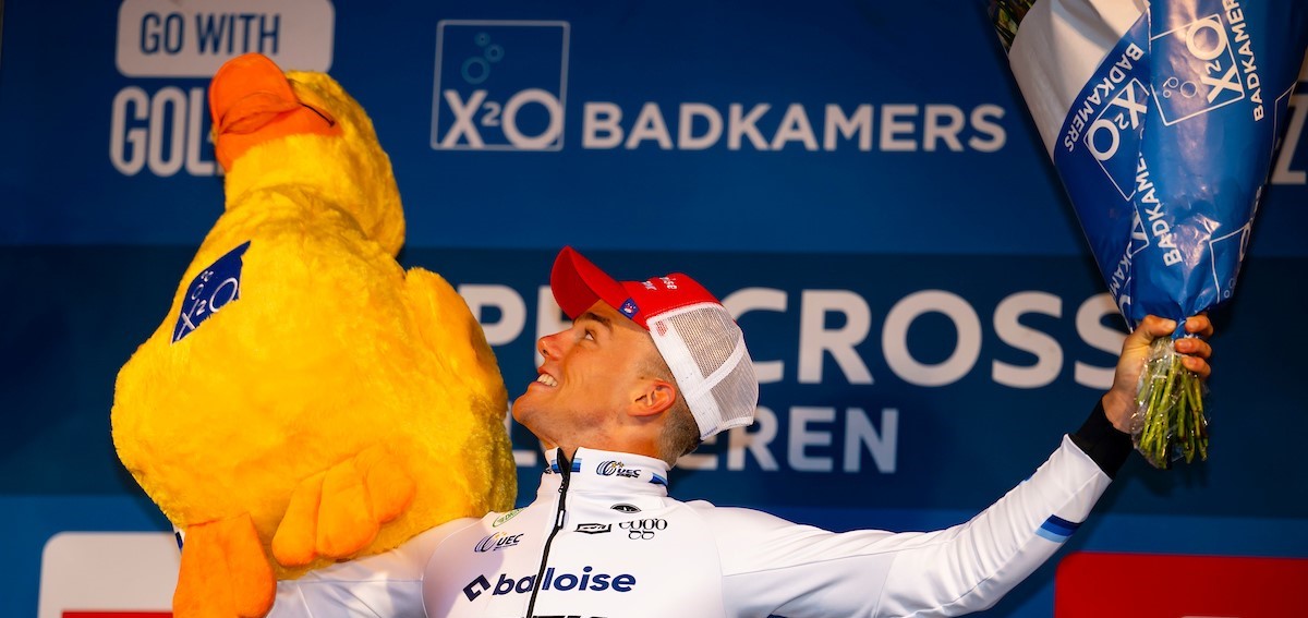 Thibau Nys blijft het veldrijden trouw