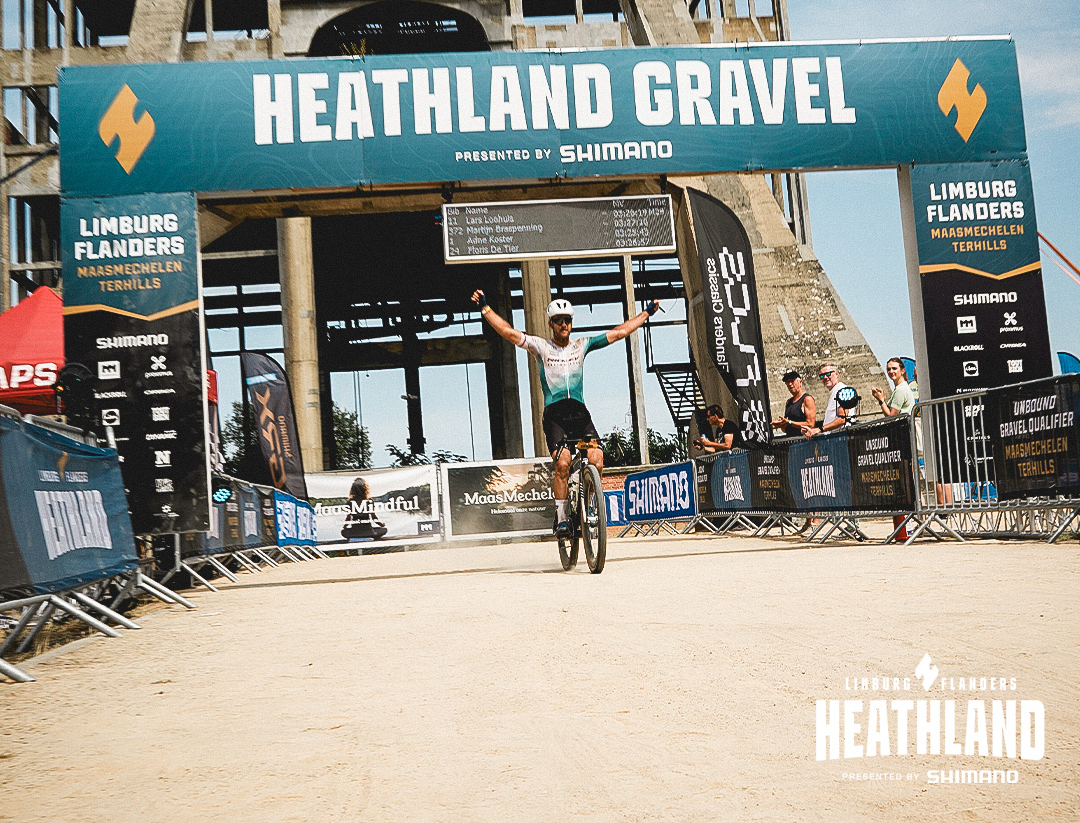 Daan Soete wint Heathland Gravel 2026