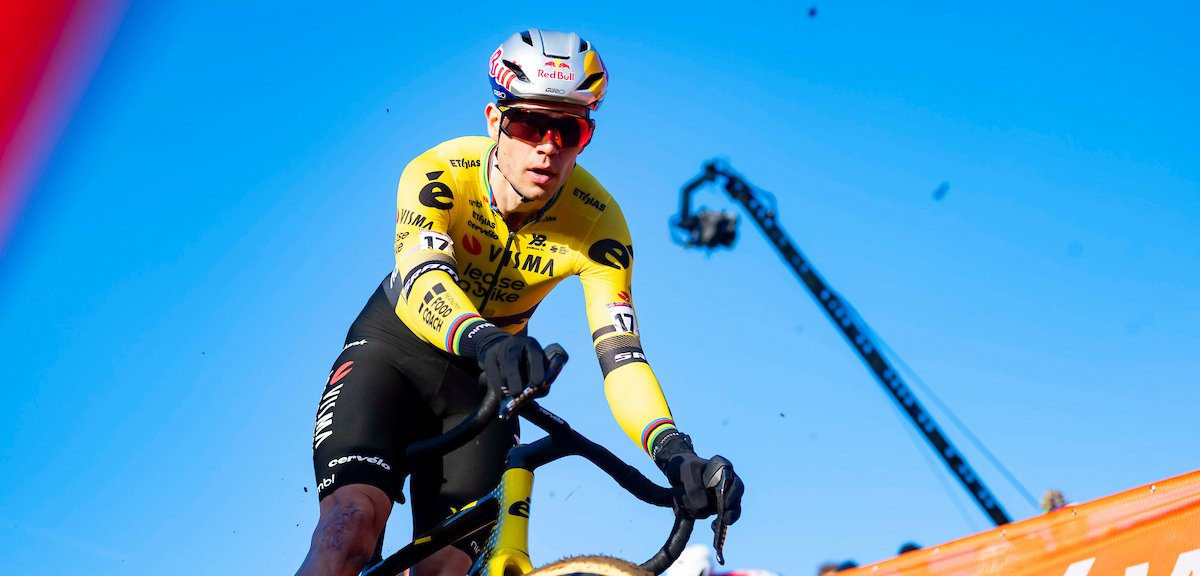Wout van Aert debuteert op het BK gravel 