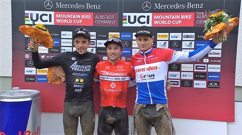 Mathieu van der Poel leider in World Cup XCO na Albstadt