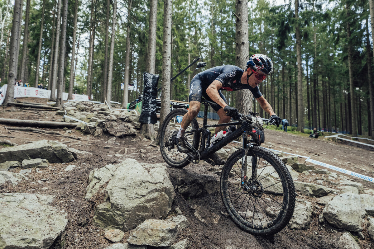 Tom Pidcock etaleerde zijn talent in Nové Mesto