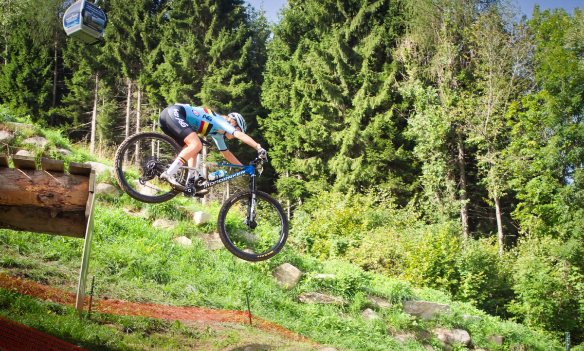 Liese Geuens op WK MTB 'Ik stond meermaals stil na de start'