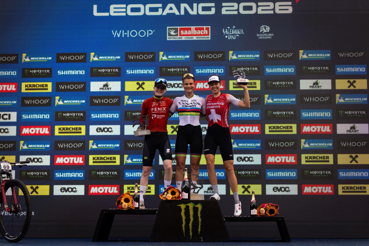 Puck Pieterse knap tweede in Leogang
