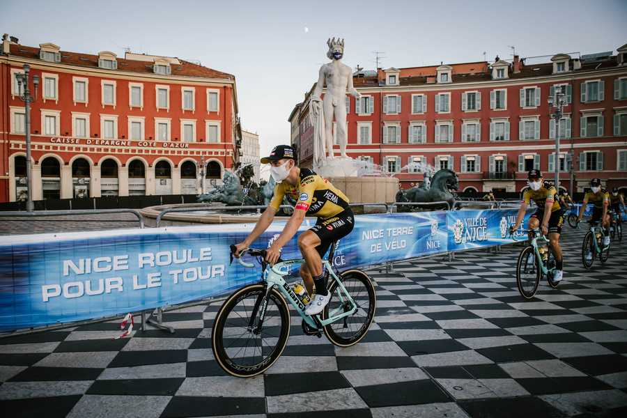 Wout van Aert besliste finaal om niet te sprinten