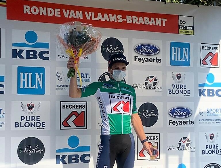 David van der Poel is ook de rapste in de slotrit van de Ronde van Vlaams-Brabant