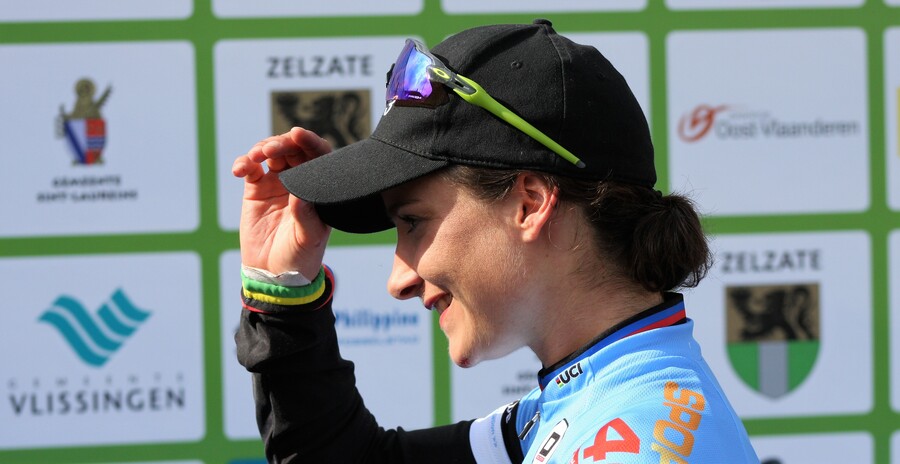 In 2021 damesteam Jumbo-Visma - met Marianne Vos