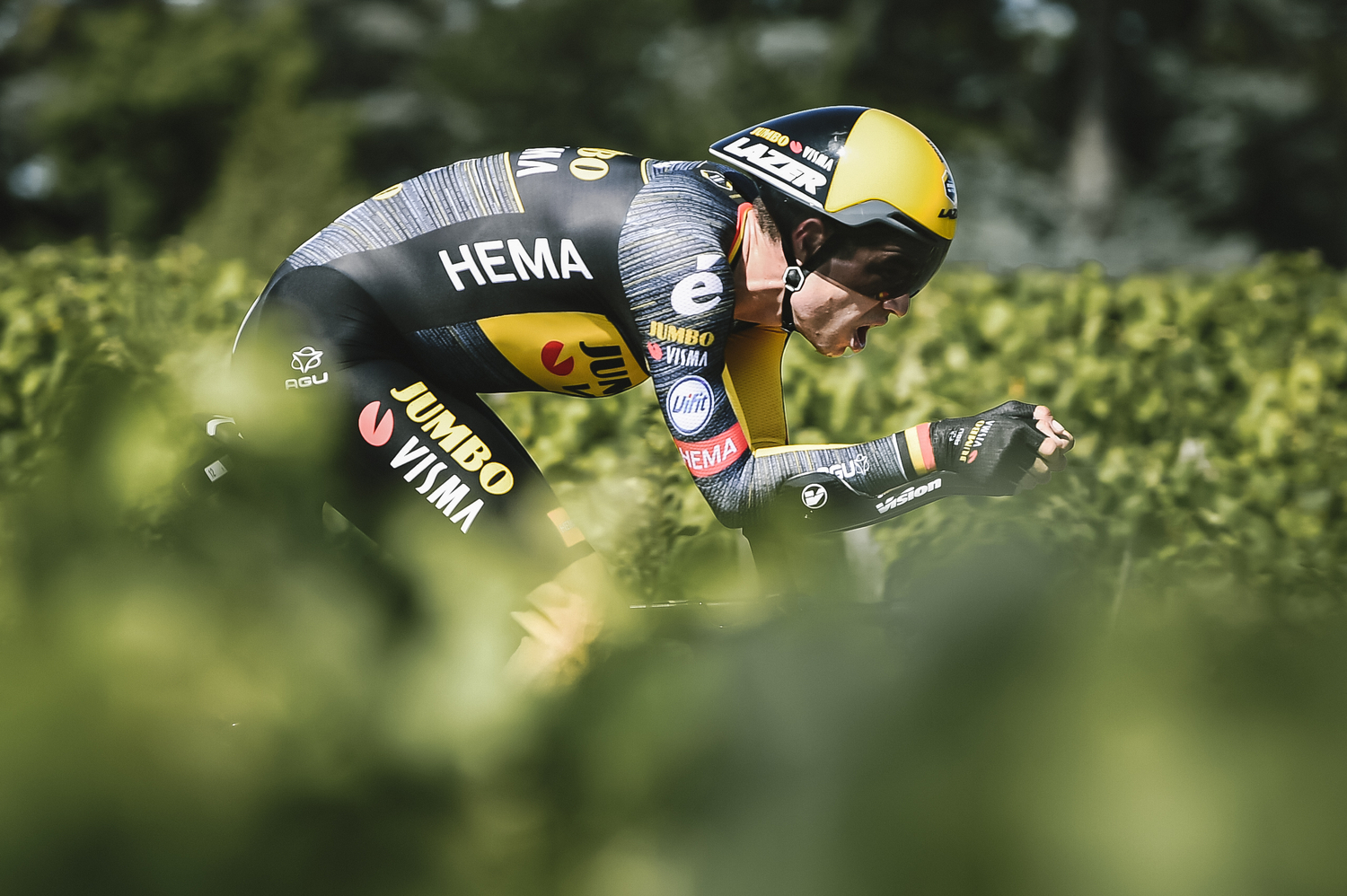 Toptijd voor Wout van Aert in ITT Tour de France